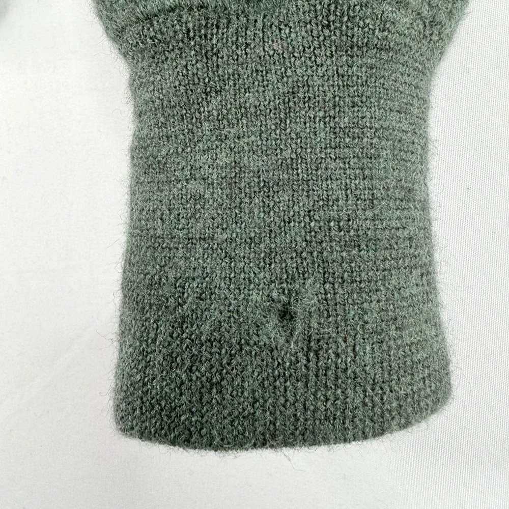 Faconnable Sweater Men's 100% Merino Wool Crew‎ Neck Preppy Jumper Pullover SZ-L